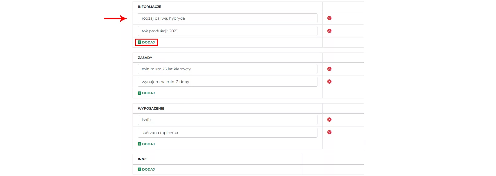 Dodatkowe informacje